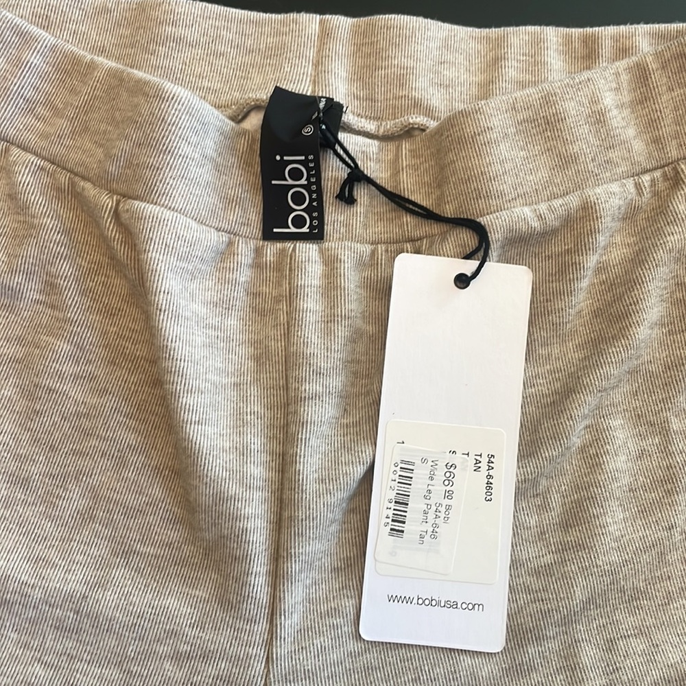 Bobi wide leg knit pant (size small) NWT - Picture 3 of 4